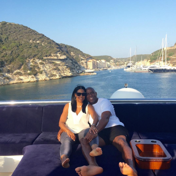 Magic And Cookie Johnson's Most Romantic Getaways